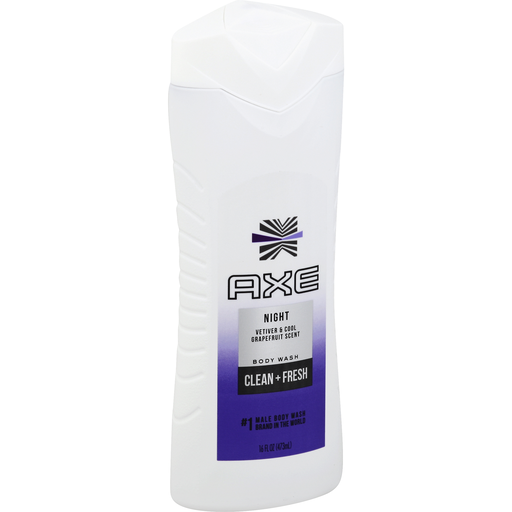 AXE Body Wash, Night, Vetiver & Cool Grapefruit Scent 16 Oz