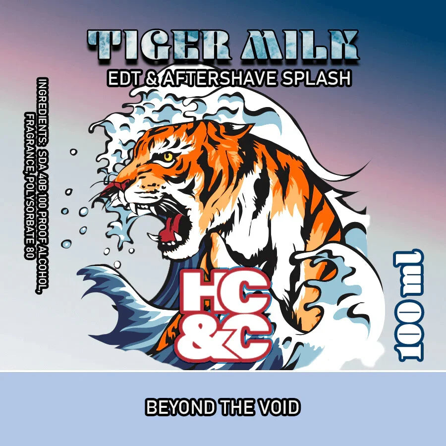 HC&C Tiger Milk Aftershave Splash 100ml