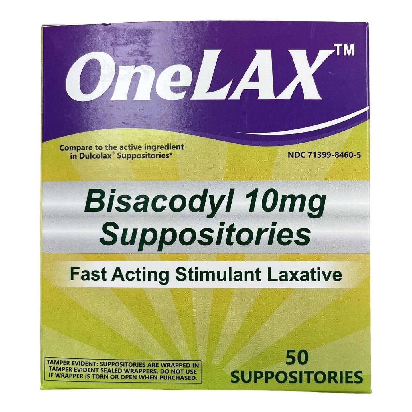 Bisacodyl Su 10mg 50