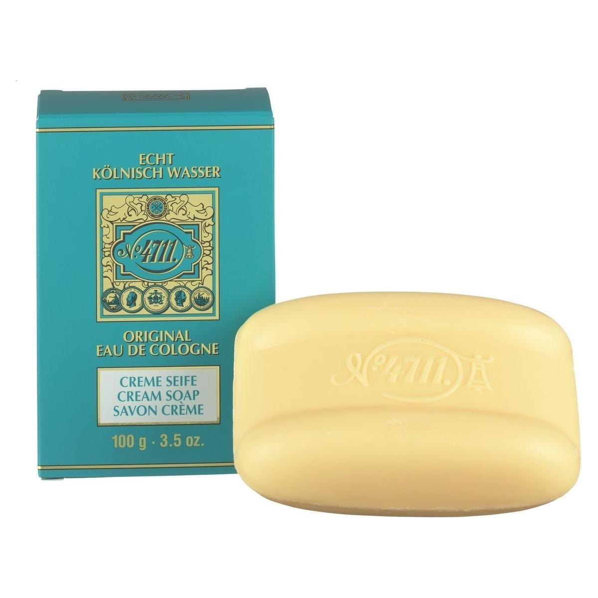 Muelhens 4711 Original Eau De Cologne Cream Soap 3.5 Oz