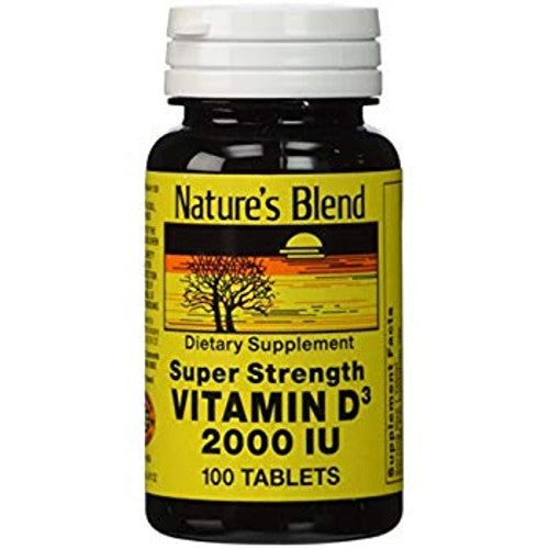 Nature's Blend Selenium 200 Mcg Tablets