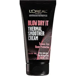 Loreal Advance Hair Style Blow dry It Thermal Smoother Cream 5.1oz