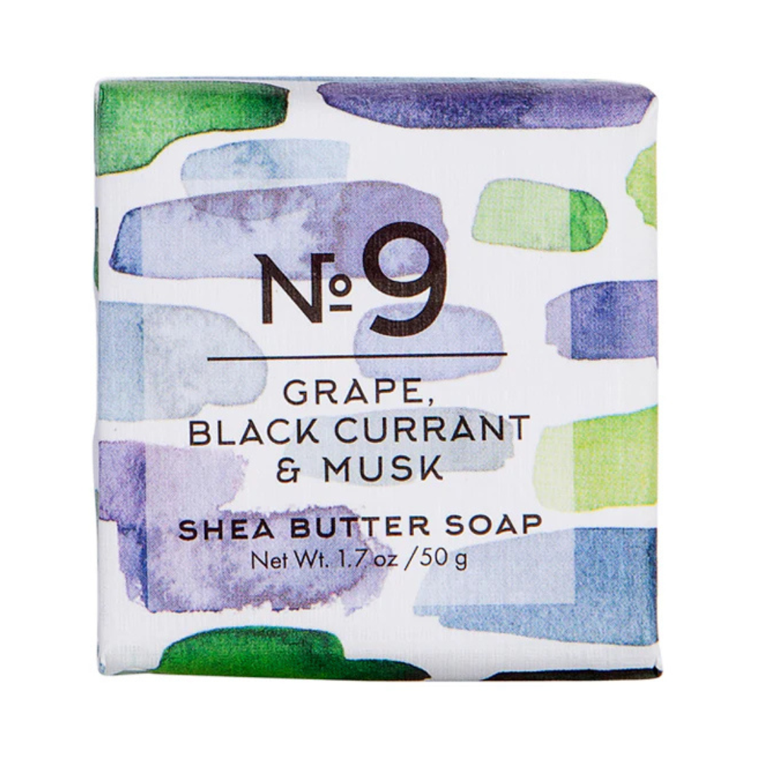 Via Mercato Nro. 9 Shea Butter Soap (Grape, Black Currant & Musk) 1.7oz