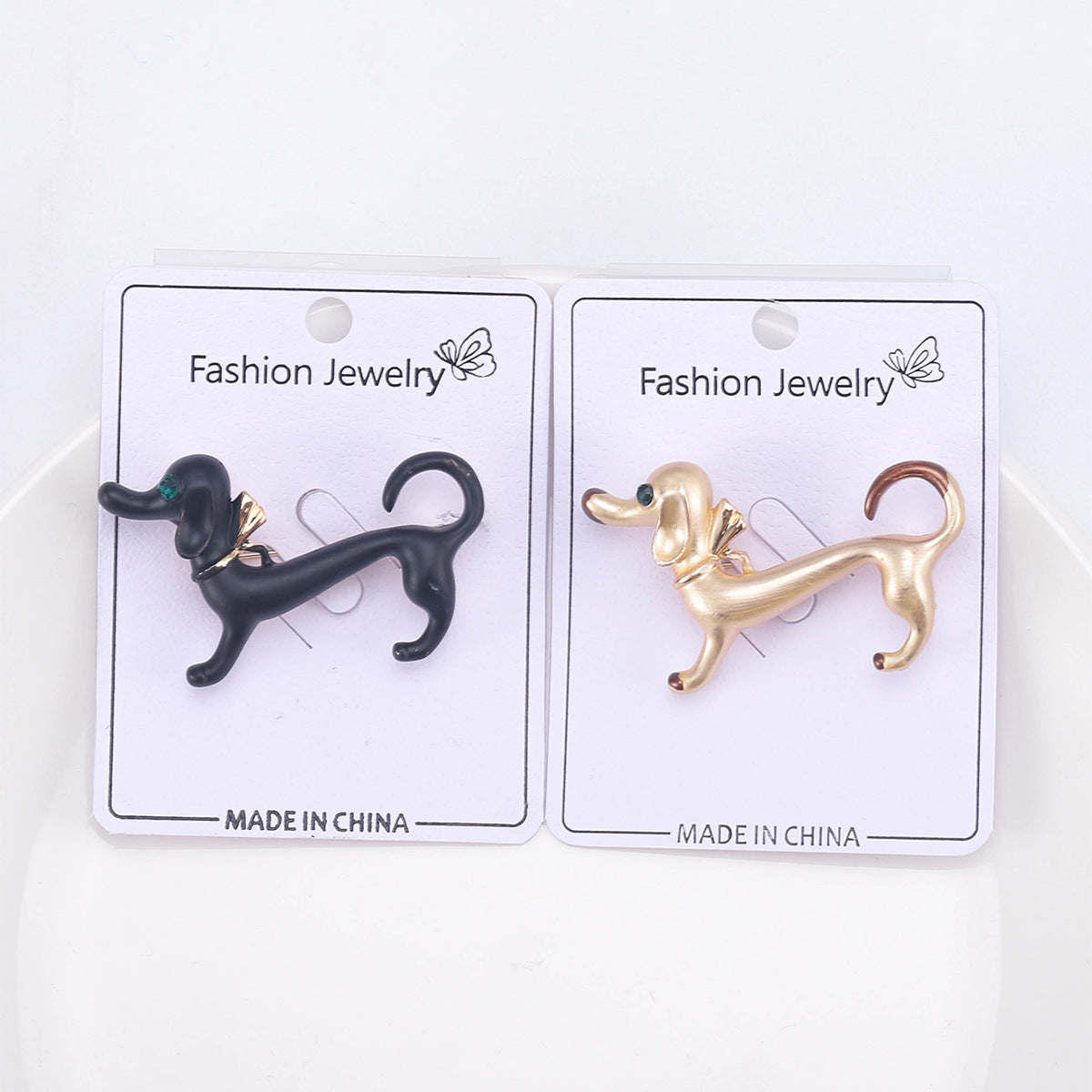 Cute Dripping Oil Sausage Dog Animal Pin