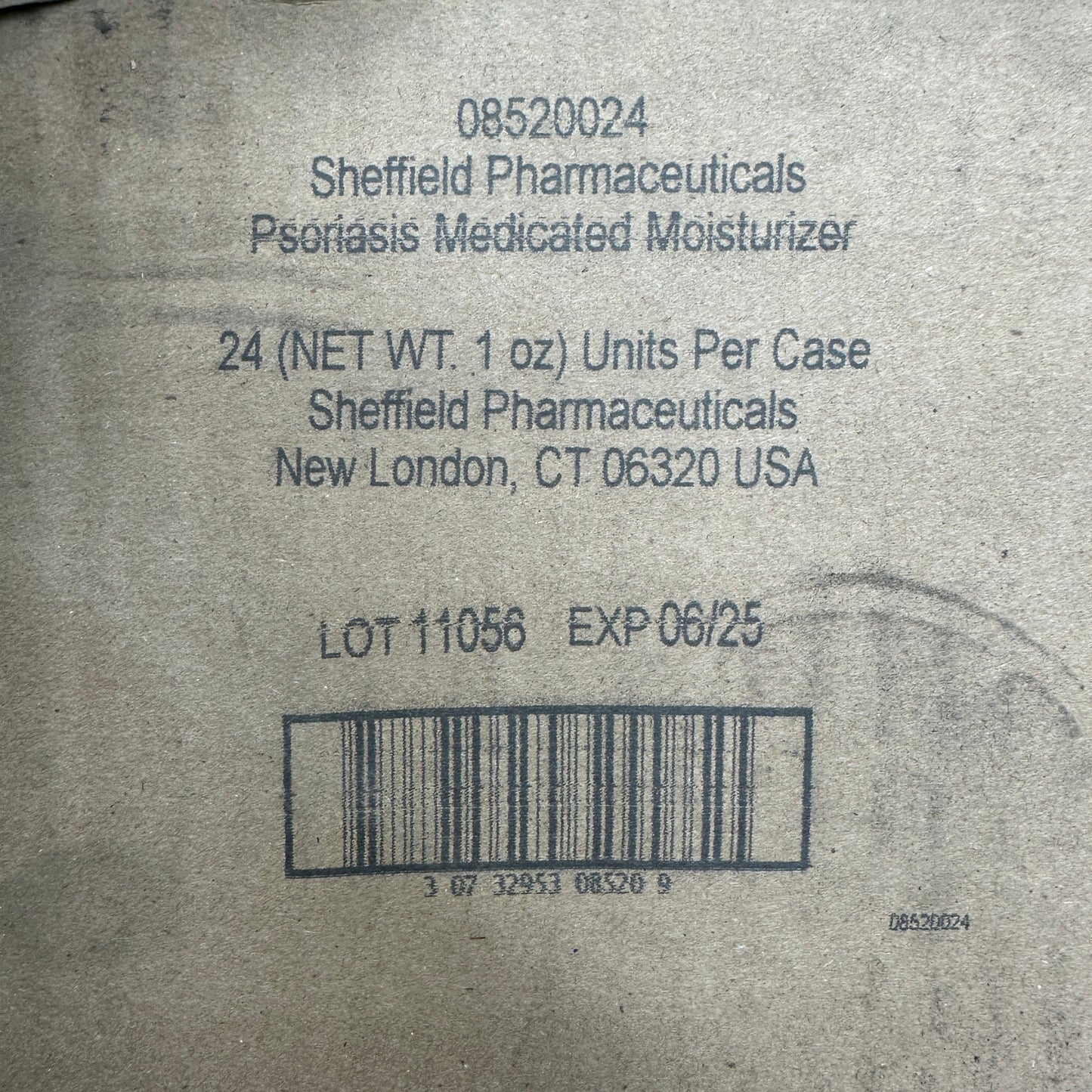 SHEFFIELD Psoriasis Relief Medicated Moisturizer 1 oz 06/25