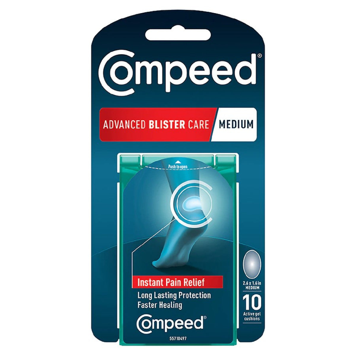 Compeed Medium Advanced Blister Care Active Gel Cushions