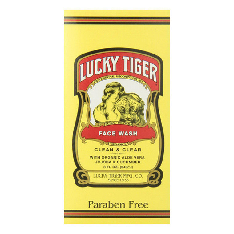 Lucky Tiger Face Wash 8 fl oz