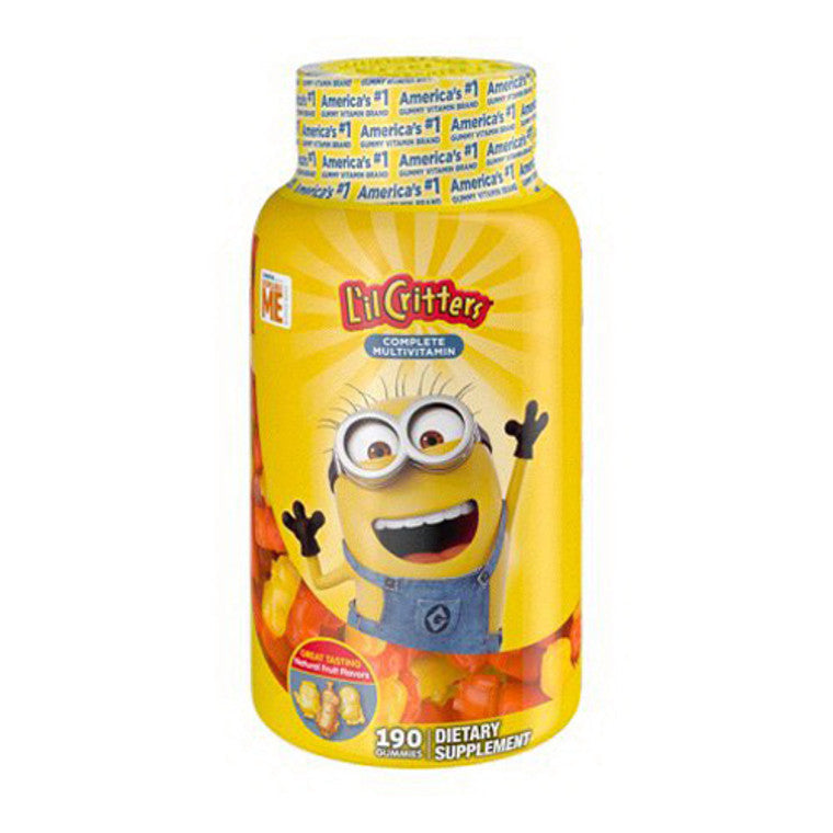 L'il Critters Complete Multivitamin, Despicable Me Minion Made, Gummies
