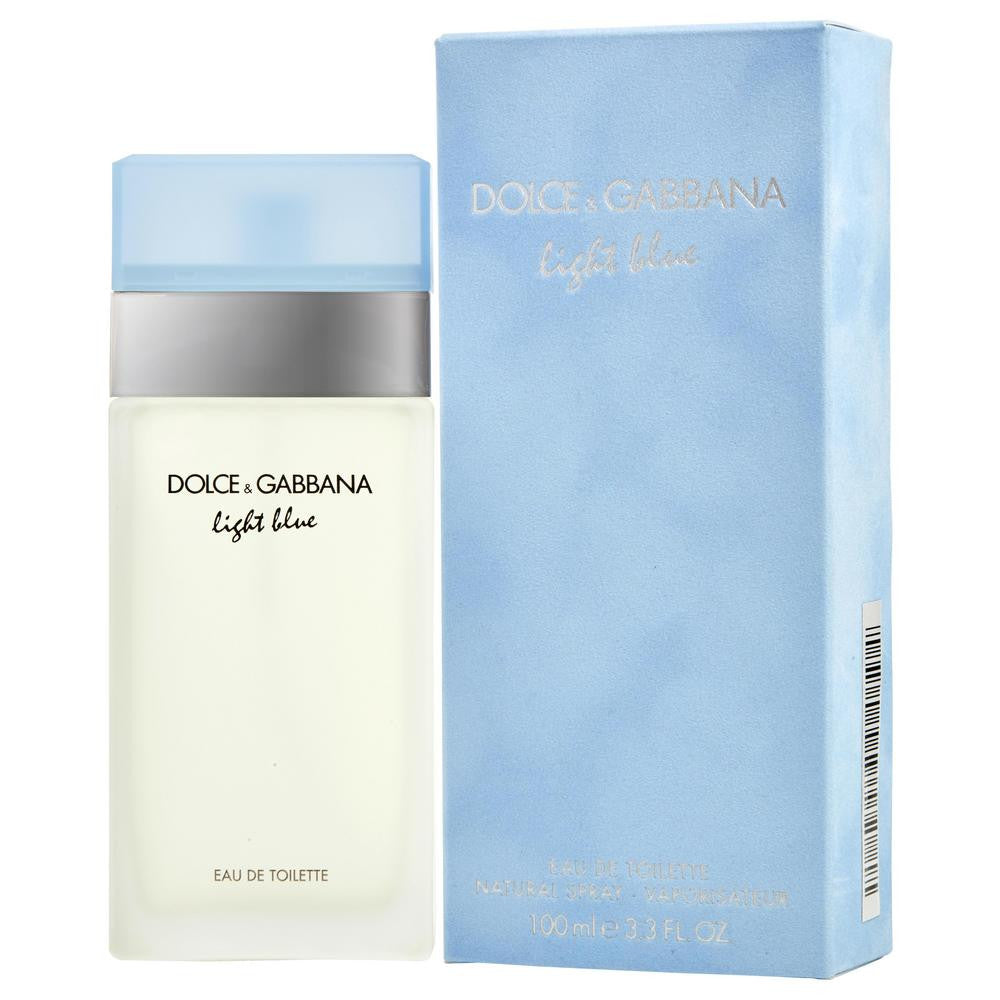 Dolce & Gabbana Light Blue Eau De Toilette – Classic Mediterranean Scent (3.4 oz)
