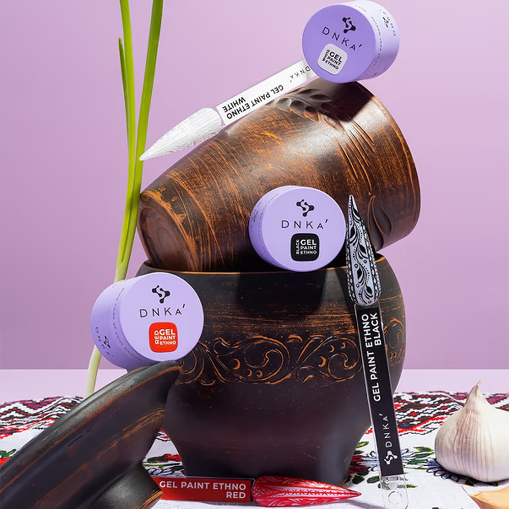 DNKa - Gel Paint Ethno White, 5ml