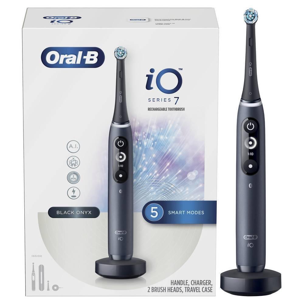Oral-B® iO® Series 7 Rechargable Toothbrush with Charger & 2 Brush Heads