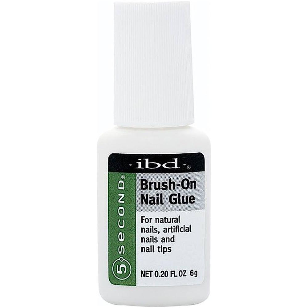 IBD 5 Second Brush On Nail Glue - 0.2 fl oz
