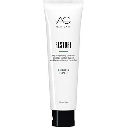 AG Hair Queratina Del Pelo De Reparación De Restauración Diario El Fortalecimiento De Acondicionador, 6oz