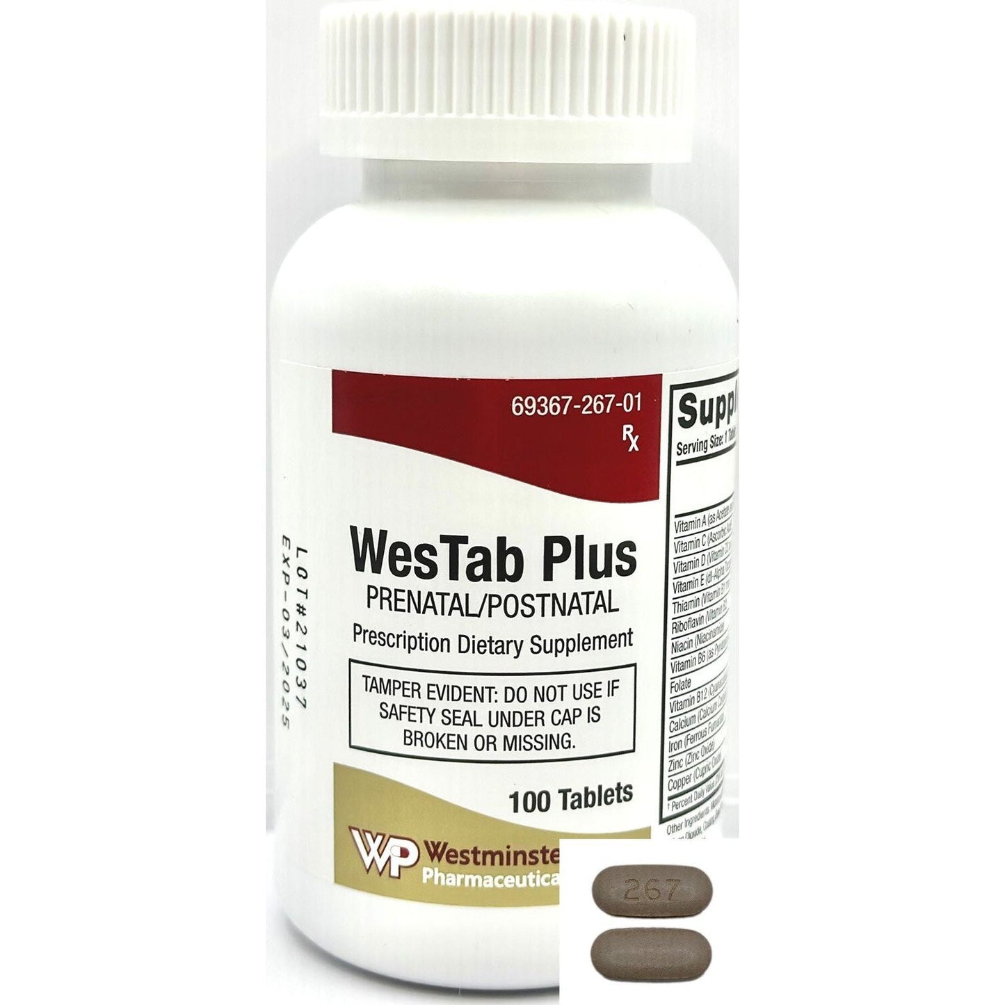 WesTab Max Sugar-Free Tablet, 90 EA