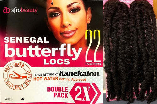 AfroBeauty Collection - Senegal Butterfly Locs, 22in