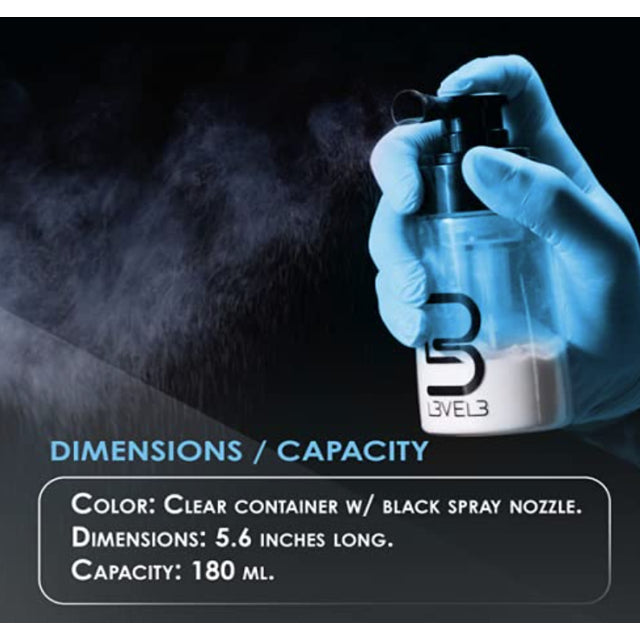 L3VEL3 Powder Spray Bottle