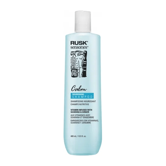Rusk Sensories Calm Shampoo Guarana and Ginger Nourishing Shampoo 13.5 Oz