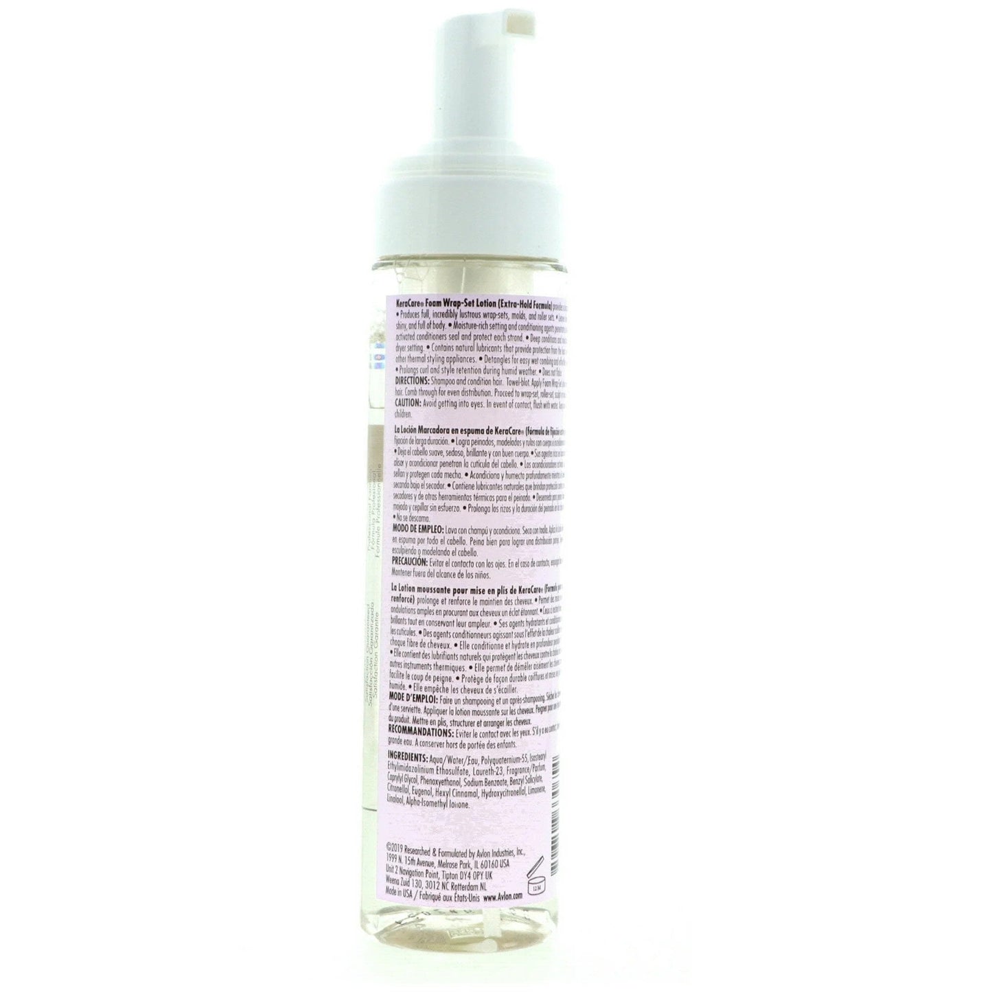 KeraCare Foam Wrap-Set Lotion