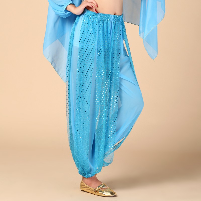 Indian Dance Sequined Bloomers For Women
