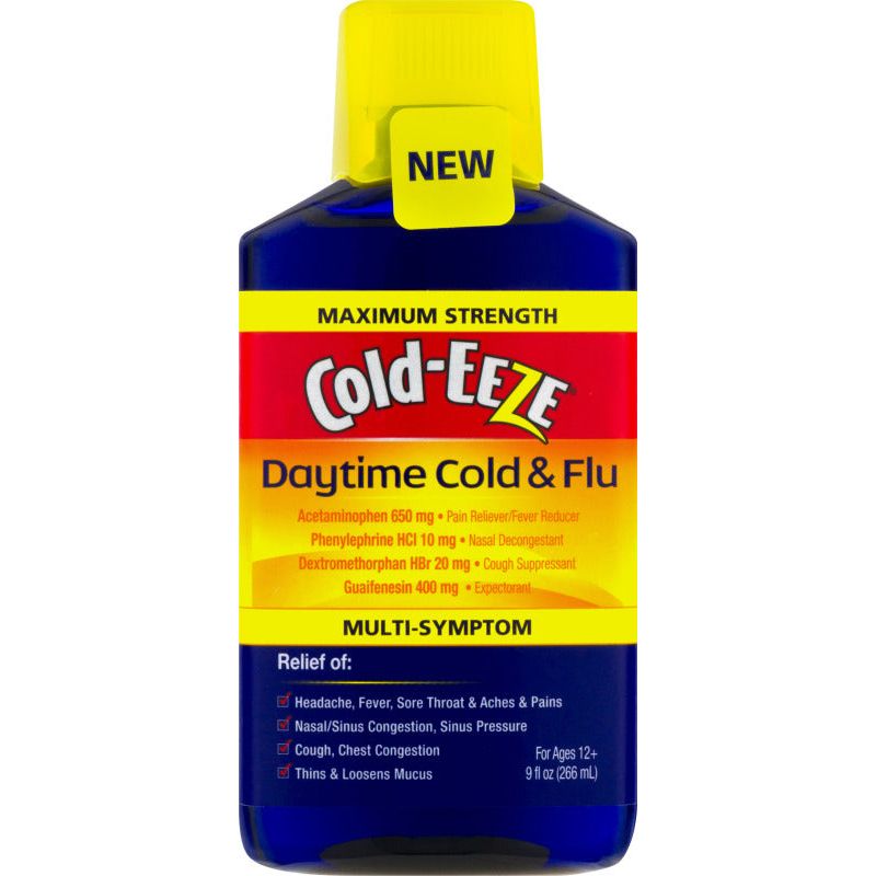 Cold-Eeze Maximum Strength Daytime & Flu Multi Symptom