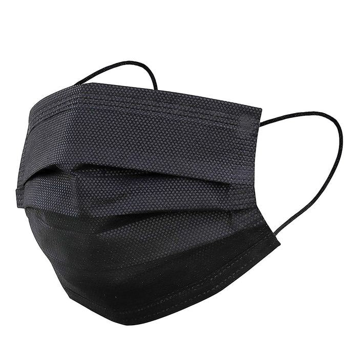 Gouyan 3-Ply Disposable Face Mask, Black