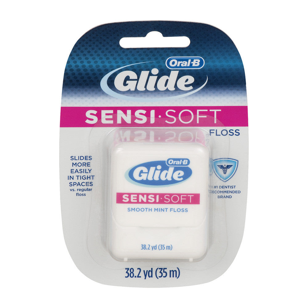Oral-B Glide Floss, Sensi-Soft, Smooth Mint