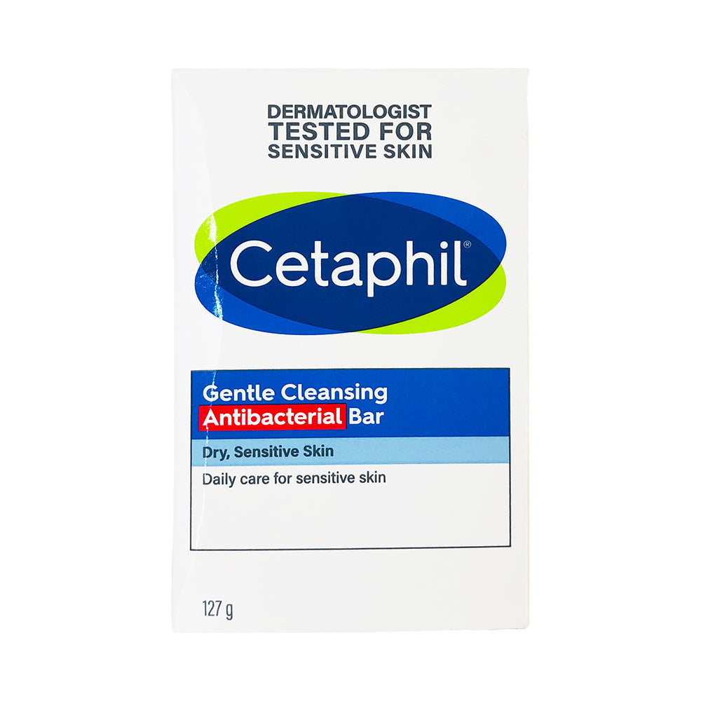 Cetaphil Antibacterial Bar, Gentle Cleansing 4.5 Oz