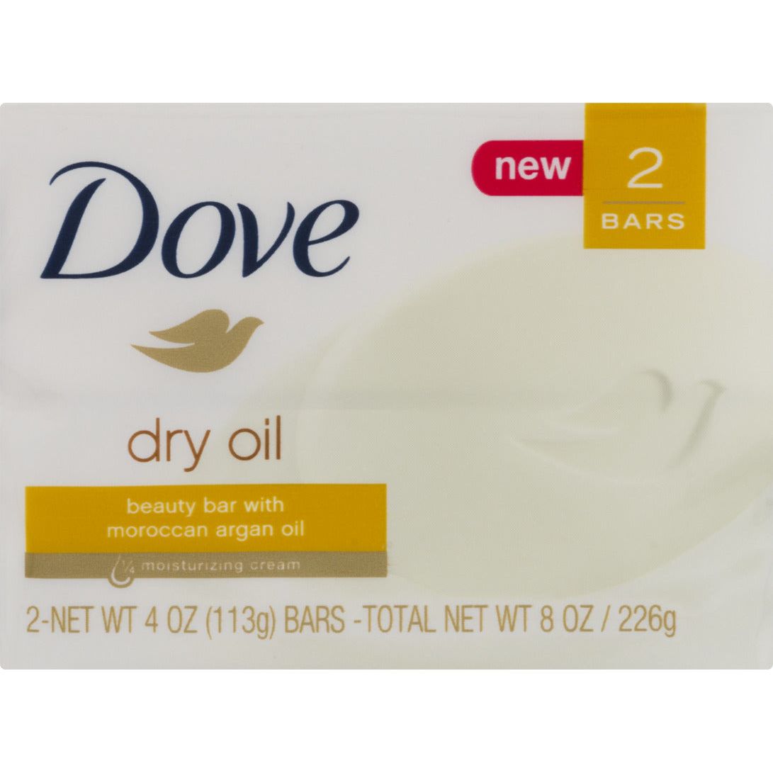 Dove Beauty Bar Dry Oil 4 Oz