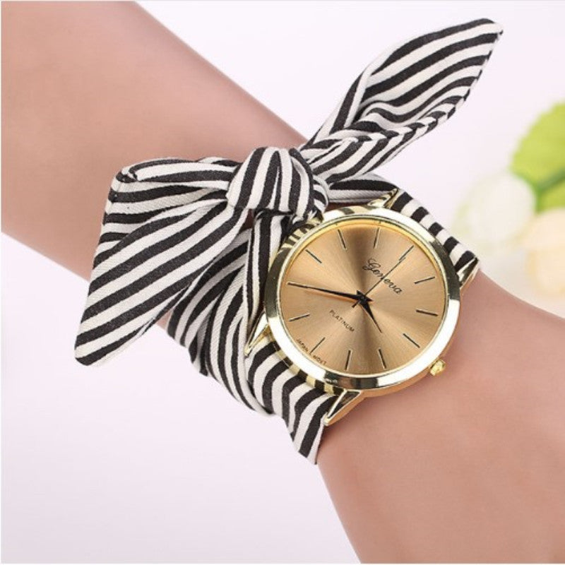 Flower Band Hand-Tied Fashion Watch