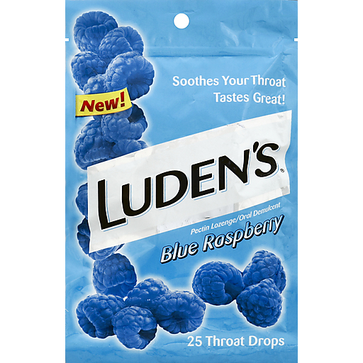 Luden's Throat Drops, Blue Raspberry