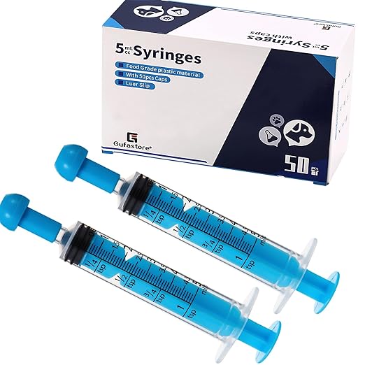 Leader Oral Dosage Syringe 5ML 50Ct