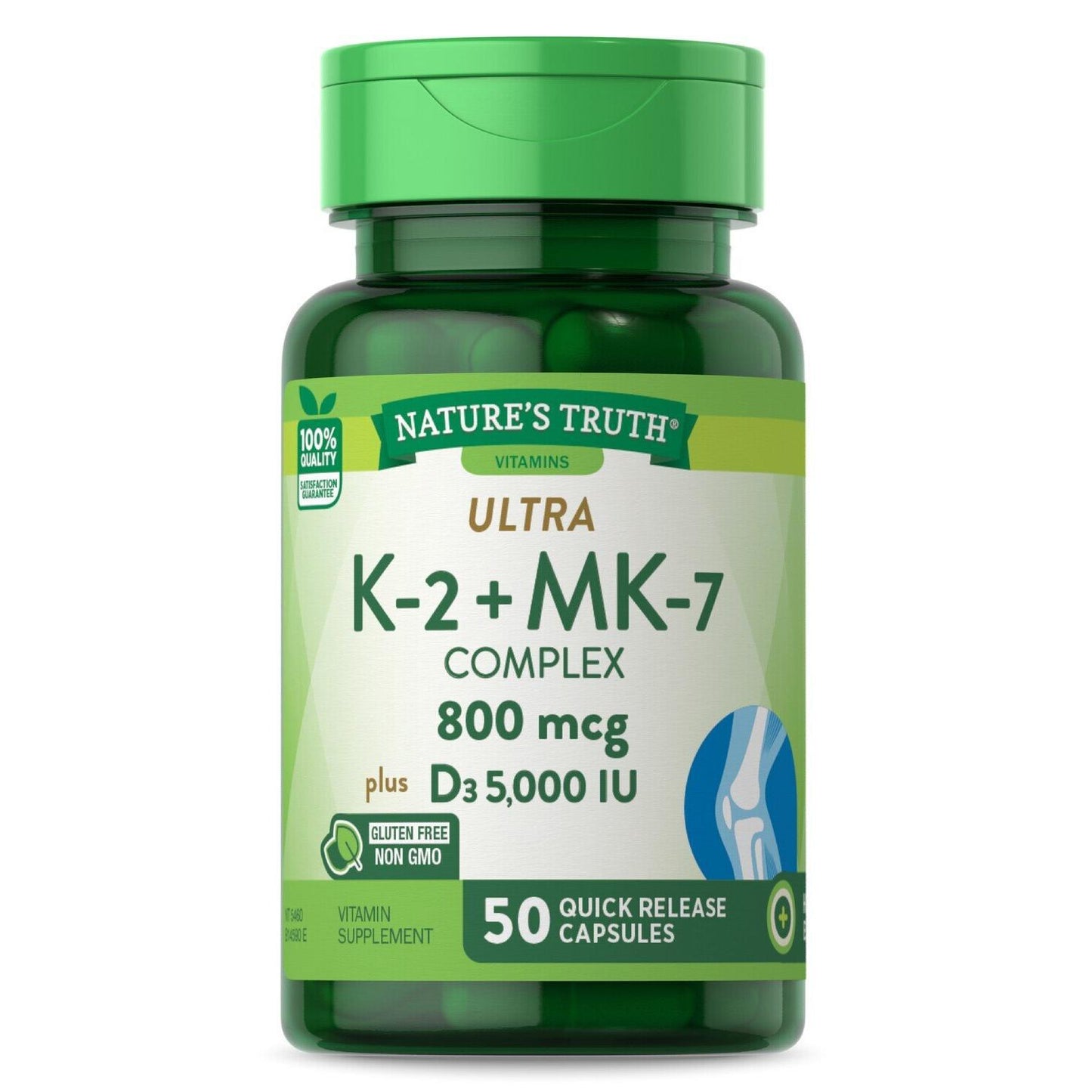 Nature's Truth Ultra Vitamin K-2 100 Mcg