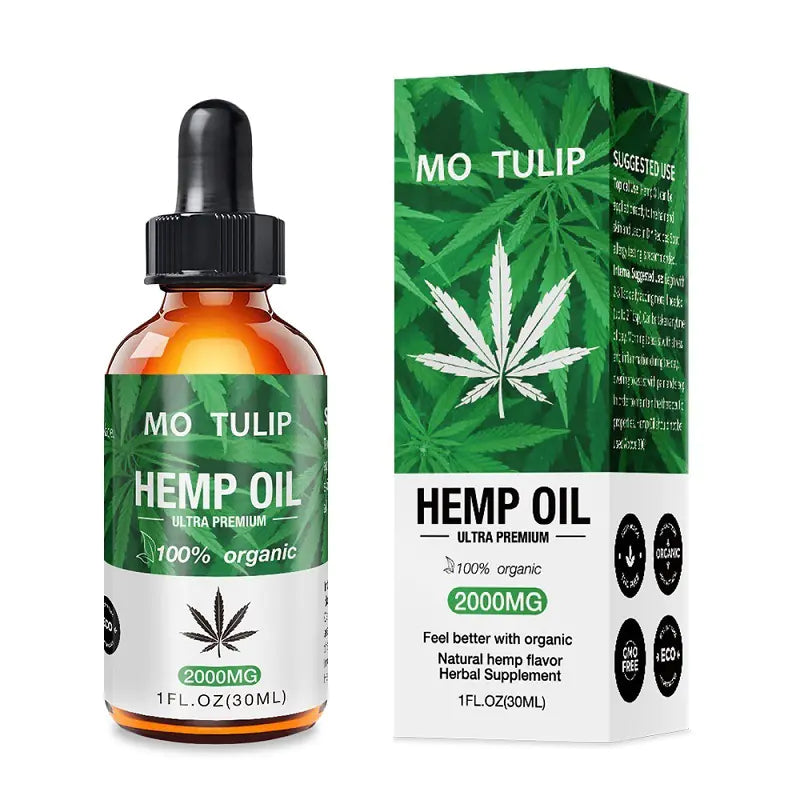 Style Loft Collection Organic Hemp Oil for Stress Relief, Sleep, Hair & Skin Care