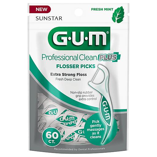 GUM Flosser Picks, Fresh Mint