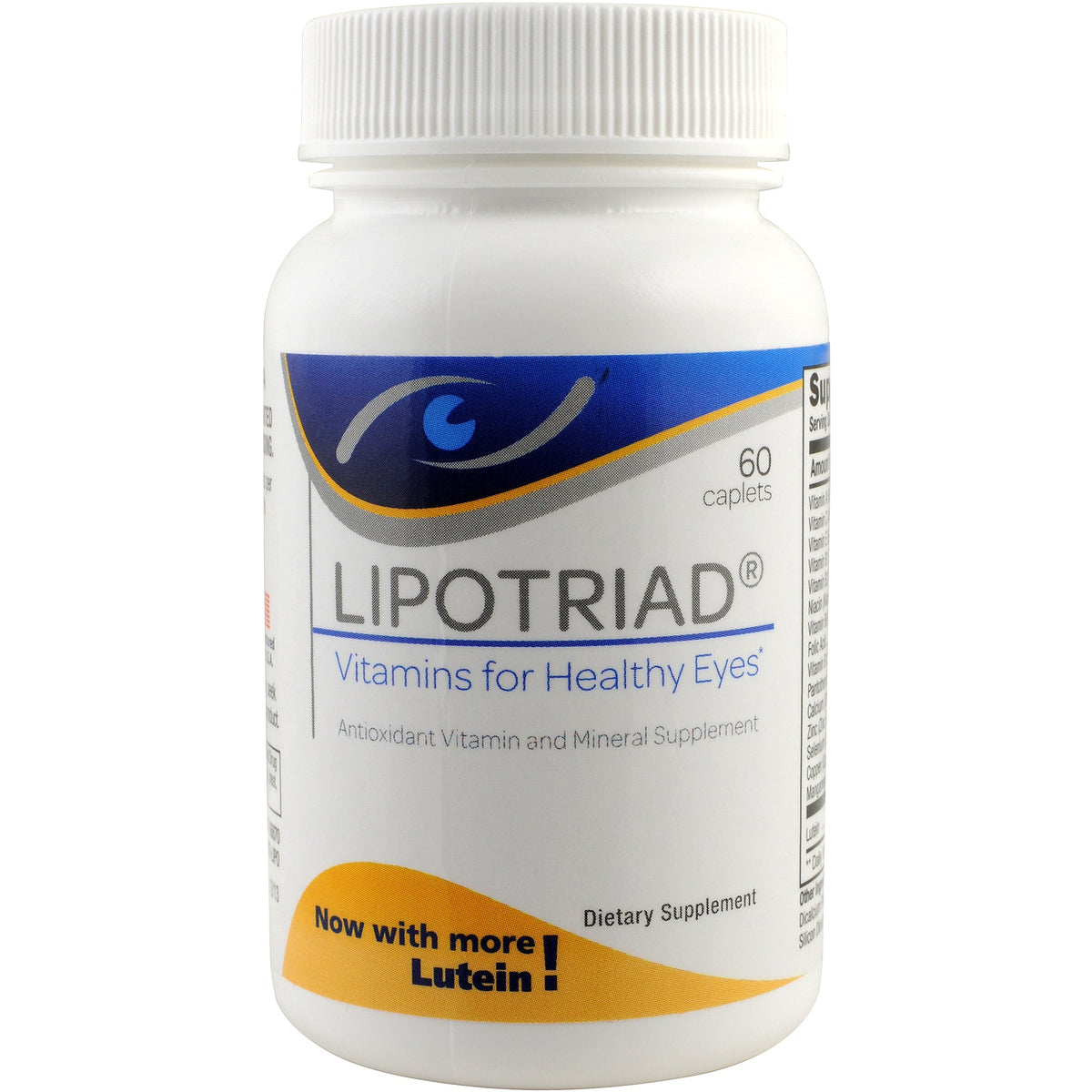 Lipotriad Vitamins For Healthy Eyes Coated Caplets - 60ct