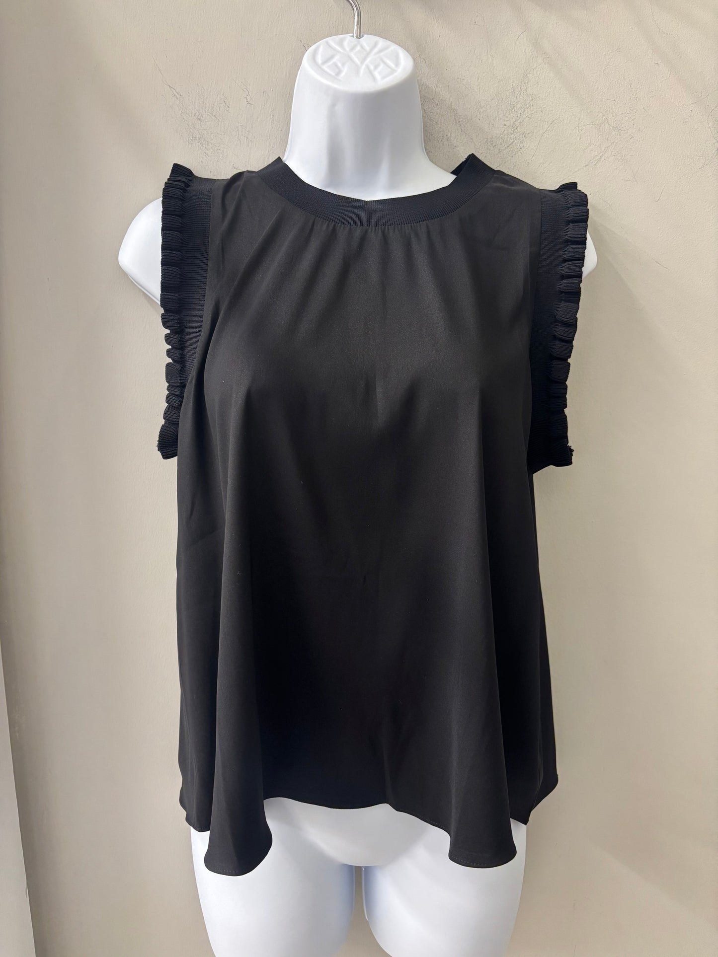 Contrast Trim Top
