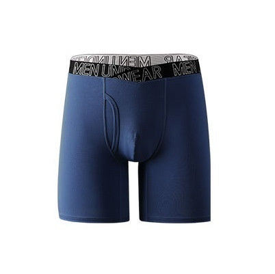 V-Shape Mens Breathable Boxer Briefs For Running And Fitness Extended Length
