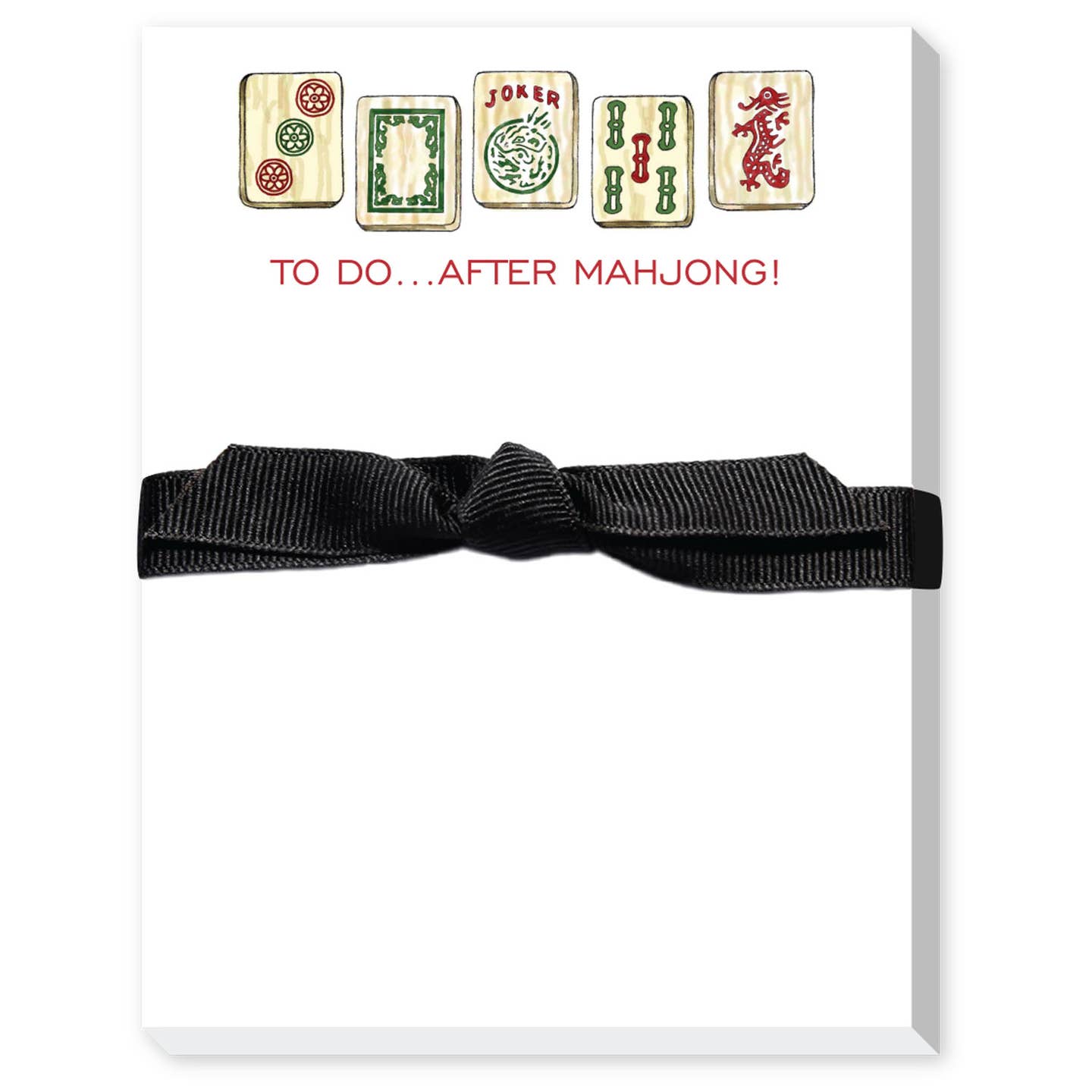 To Do After Mahj Mini Notepad