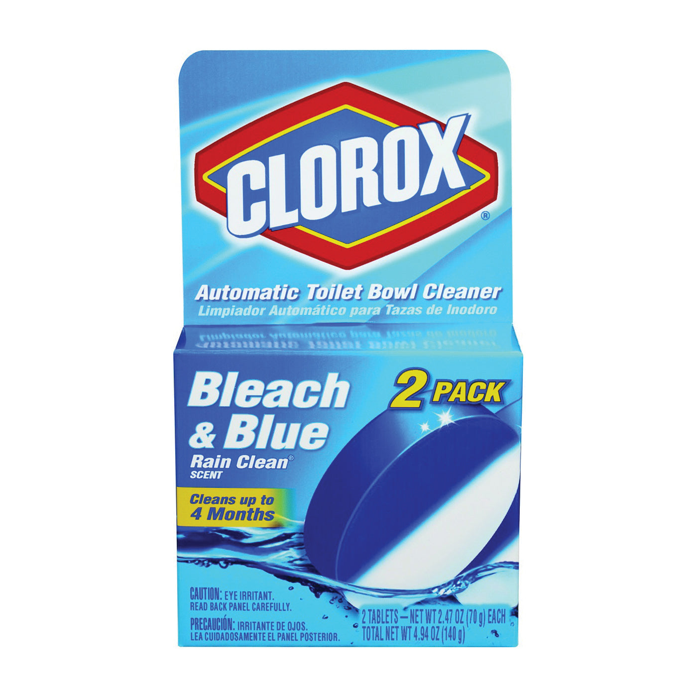 Clorox Toilet Tablets, Ultra Clean, Beach & Blue, Rain Clean