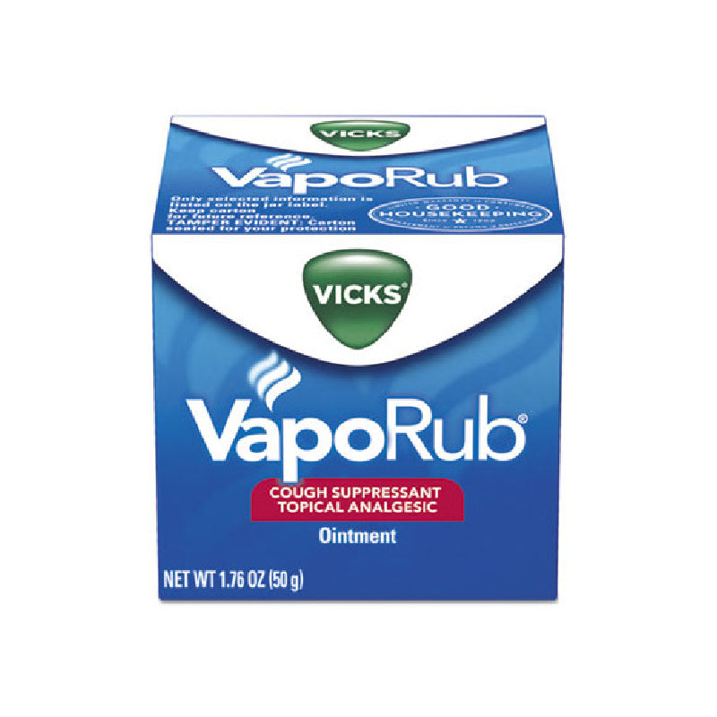 Vicks VapoRub™ Cough Suppressant & Topical Analgesic Ointment (1.76 oz)