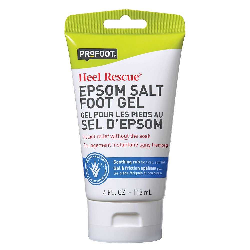 Profoot Epsom Salt Gel, 4 Ounce Tube, Relief For Aching Feet