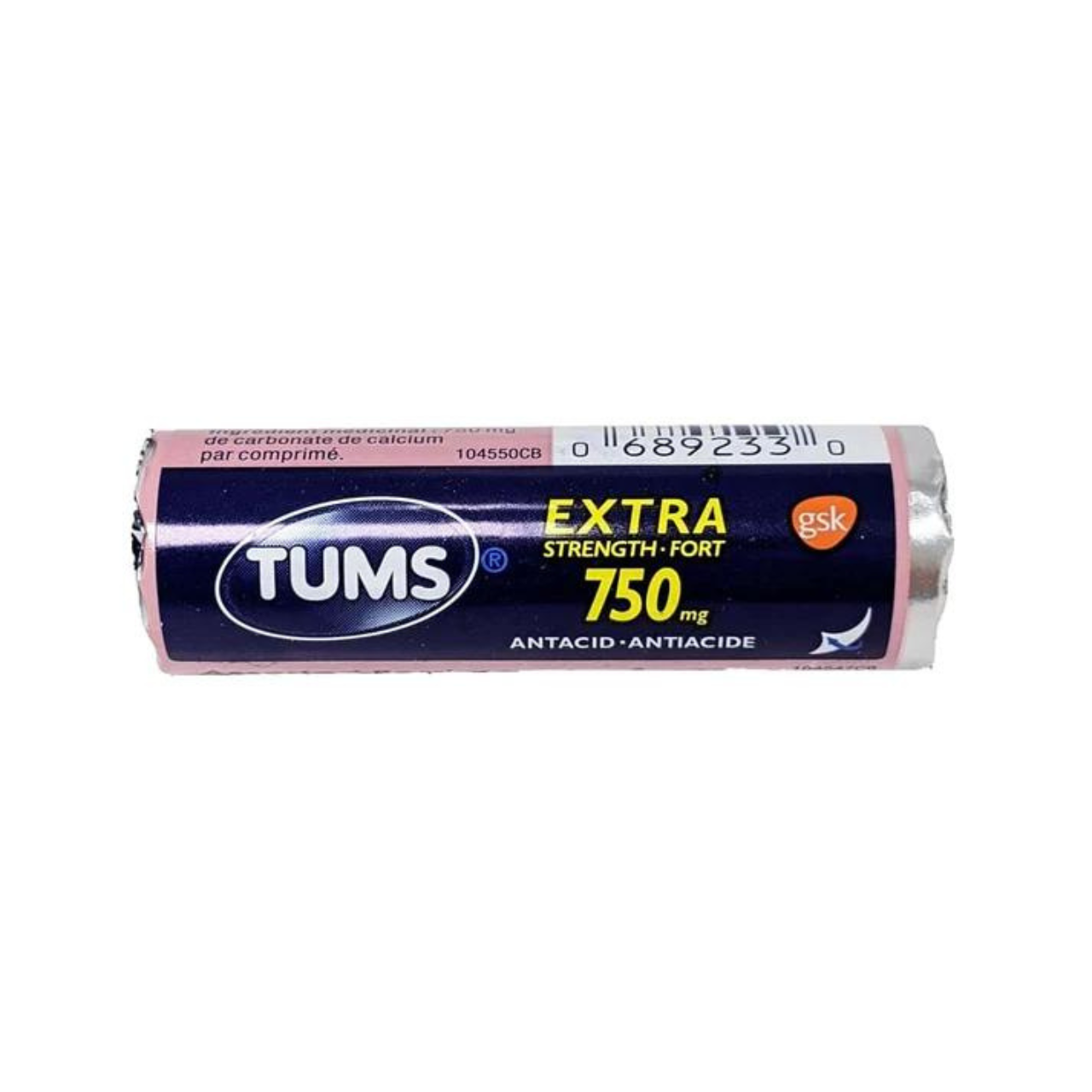 Tums Antacid Extra Strength 750 Chewable Tablets Assorted Fruit