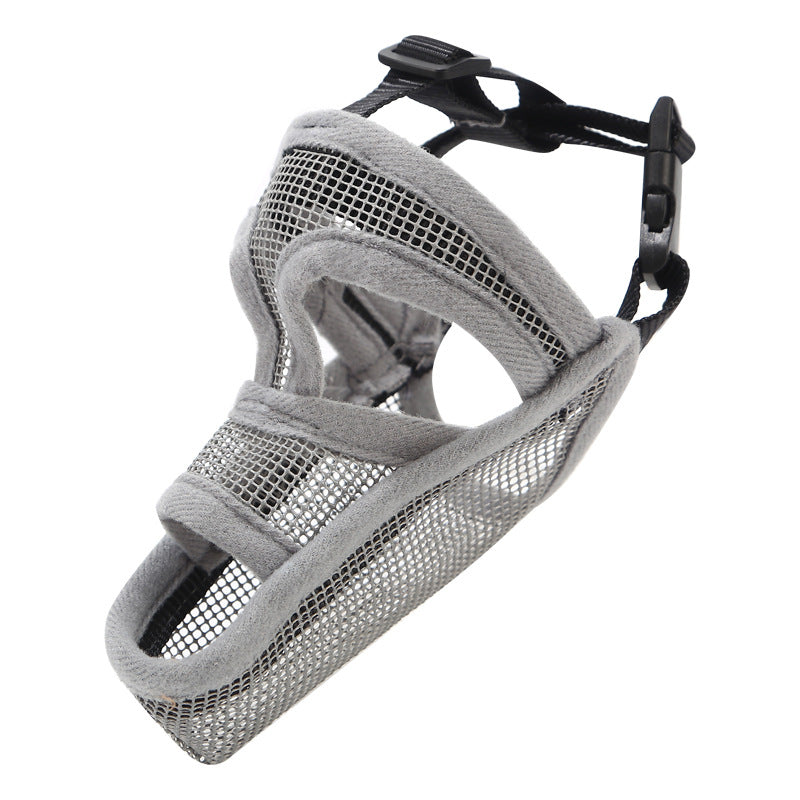 Breathable Mesh Mask That can Bite Bark and Chew Dogs