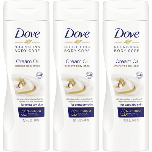 Dove Cream Oil Intensive Body Lotion, Extra Dry Skin