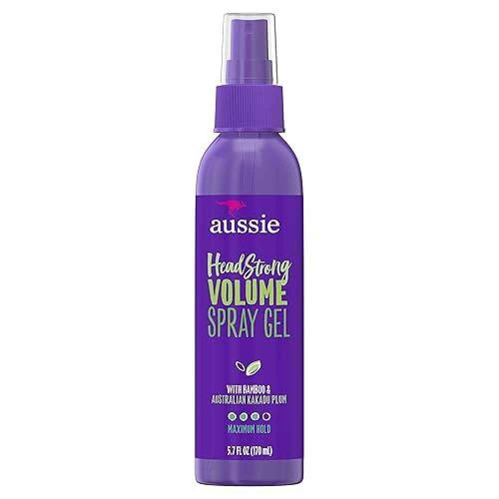 Aussie Headstrong Maximum Hold Volume Spray Gel - 5.7 Fl Oz