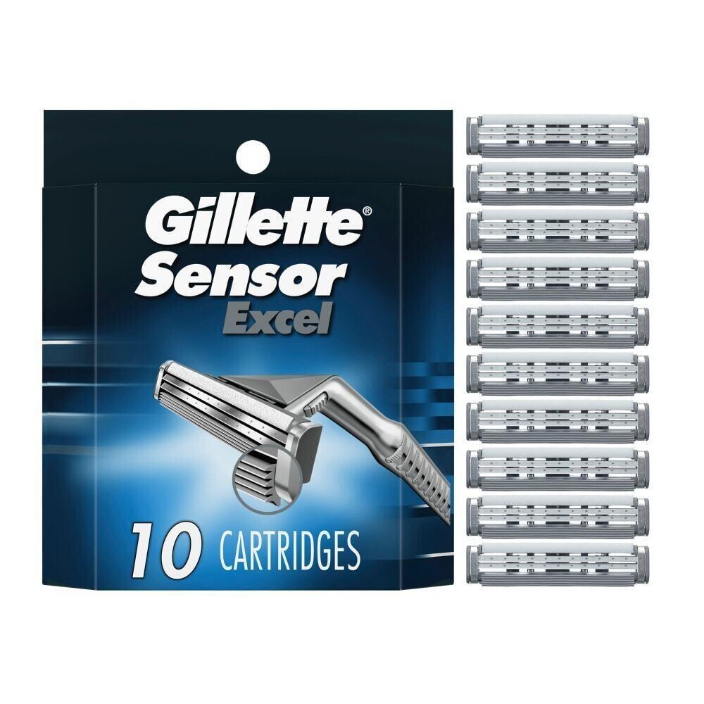 Gillette Sensor Excel Men's Razor Blade Refills - 10ct