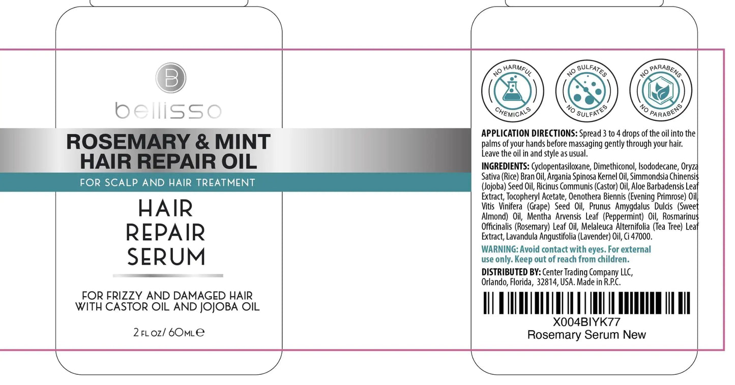 Style Loft Collection Rosemary Oil and Mint Hair Serum
