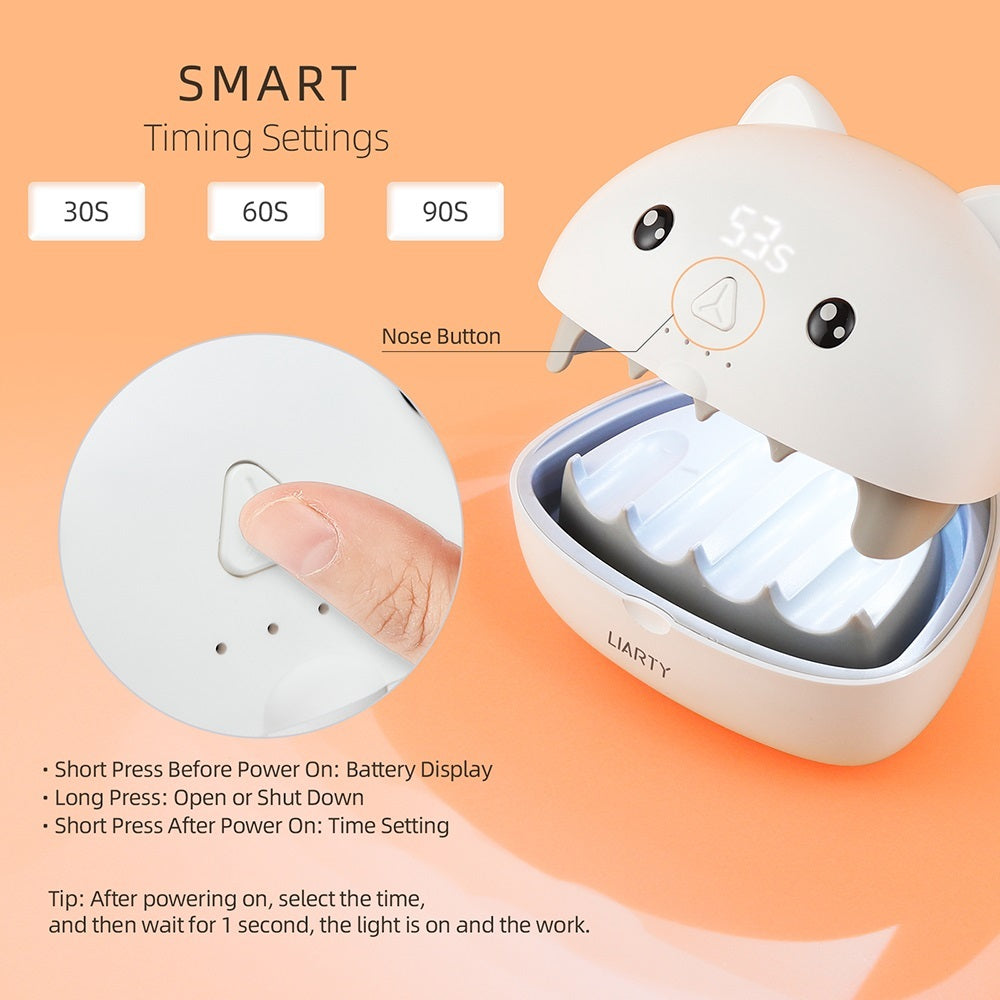 Leak-Proof LED Nail Phototherapy Lamp