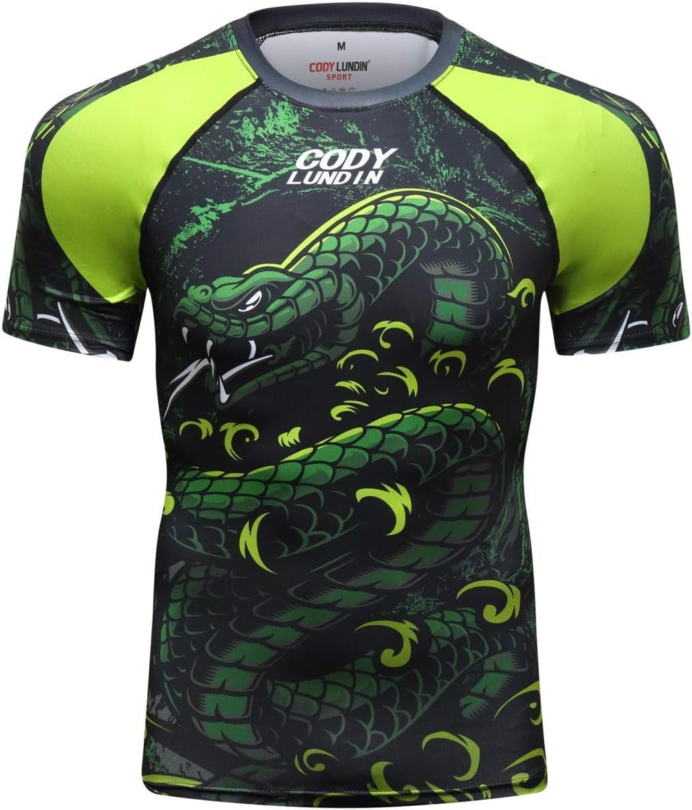 3D Digital Printing Short-sleeved T-shirt Animal Men