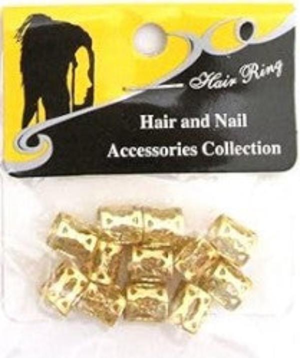 Filigree Braiding Tube Gold, 8mm